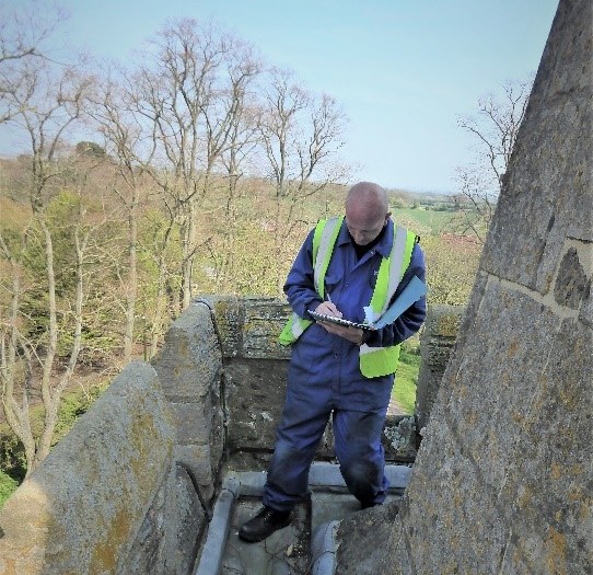 MaintenanceBooker | Protection from lightning at St Mary's, Hardwick